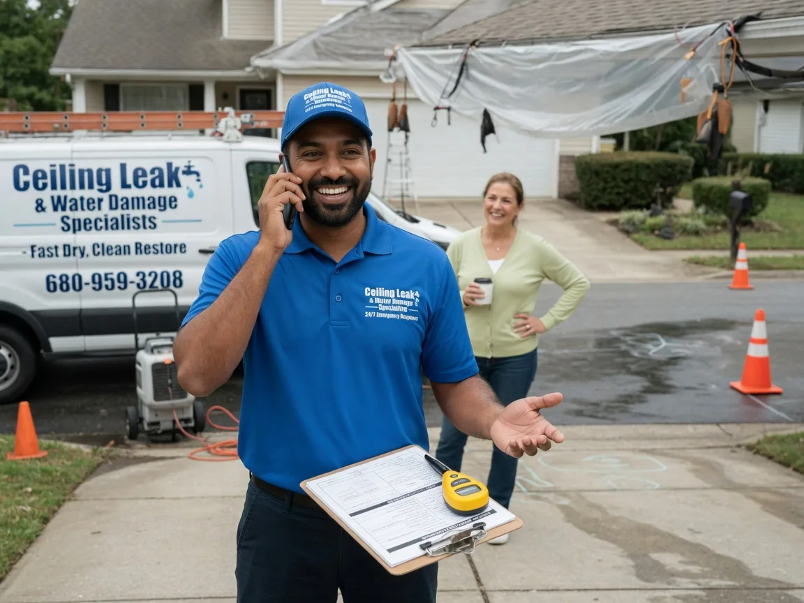 Ceiling Leak Cleanup Cutchogue, NY FAQs